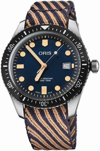 Replica 01 733 7720 4035-07 5 21 13 Oris Divers Sixty-Five 42mm Mens Watch